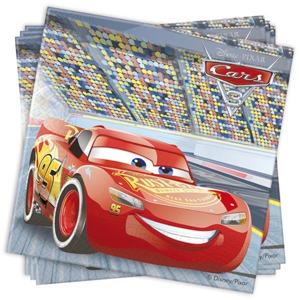 Servietten Cars Tischdeko Geburtstag