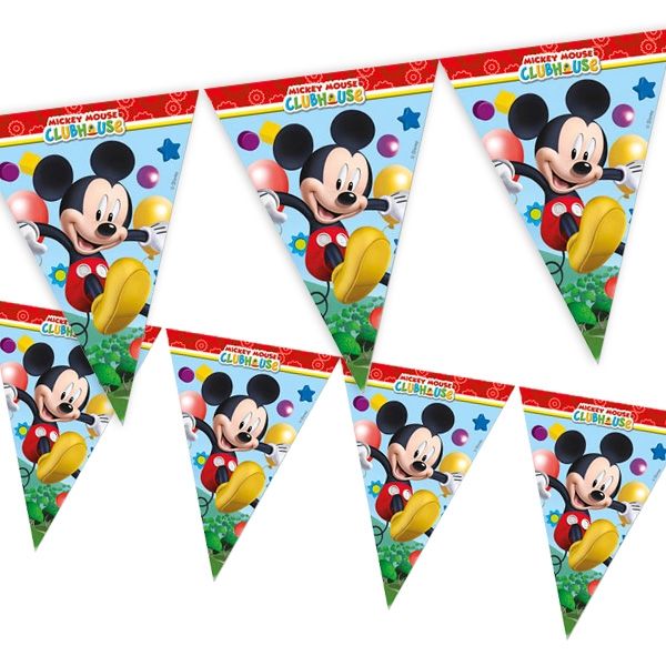 Mickey Maus Wunderhaus Wimpelkette, Disney Jr. 2.3m