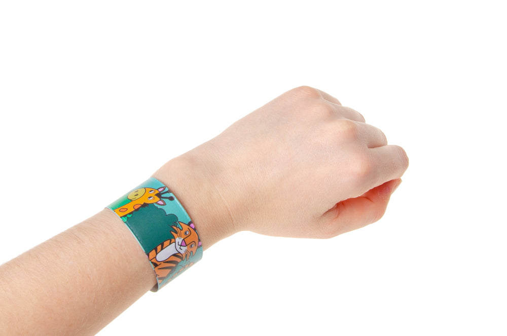 Schnapparmband, Wilde Tiere, 1 Stk. kinderparties-shop