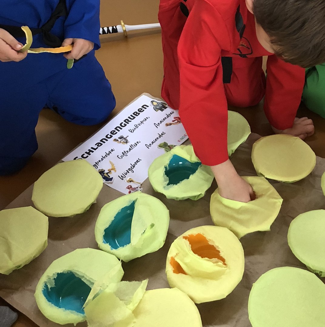 Spiele Verleihkiste Ninjago Party