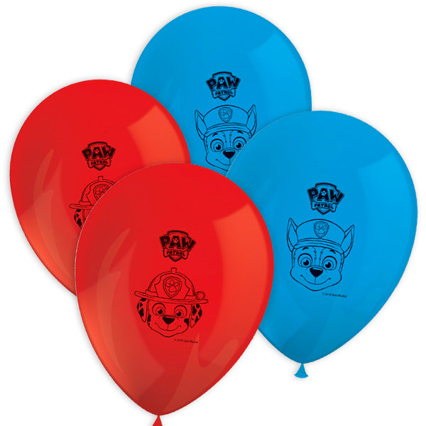 Luftballons, Paw Patrol, 8er Pack