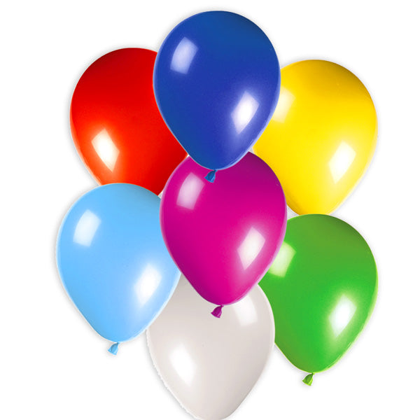 Bunte Latexballons, 30 cm, 12 / 50 Stk.