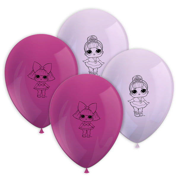 Luftballons LOL Surprise, 8er Pack
