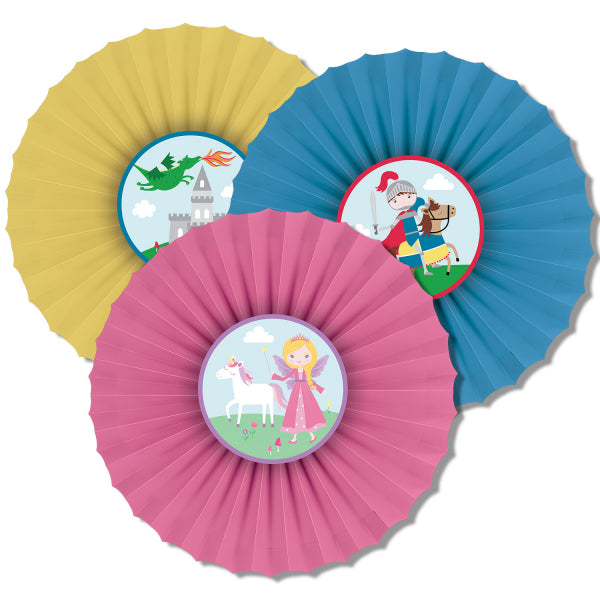 4023181-9909860 Dekofächer Ritter und Prinzessinnen Partydeko