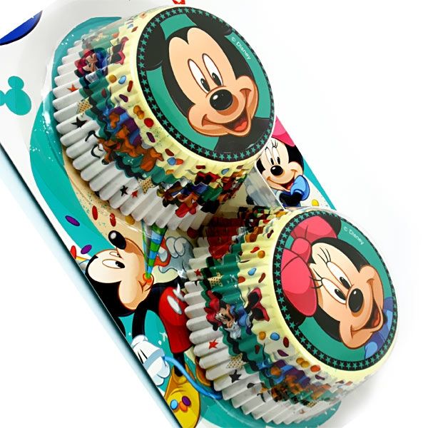 Mickey & Minnie Maus Muffin Formen, Disney, 50er Pack