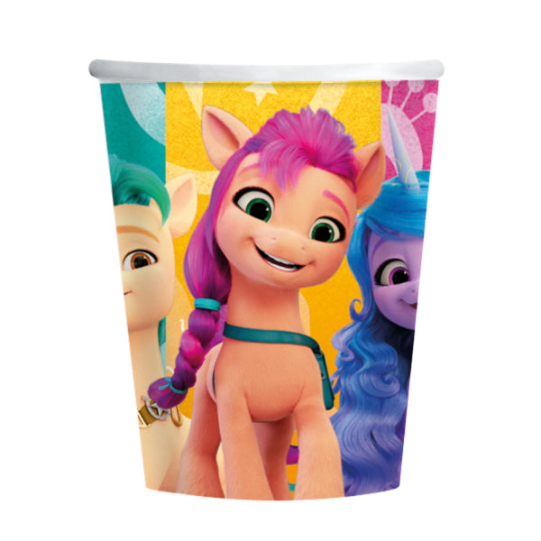 Party Becher, My little Pony, 8er Pack, Pappe