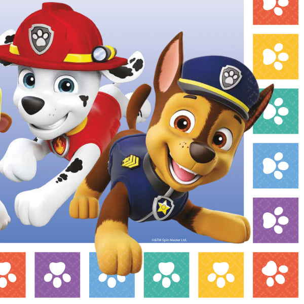 Servietten Paw Patrol, 16er Pack