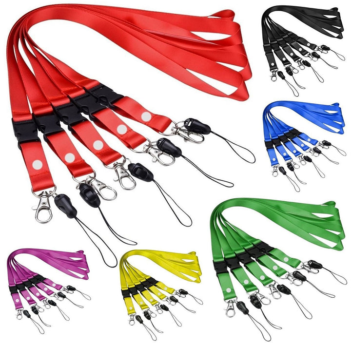 Ausweishalter / Schlüsselband, extra breit, mit Karabiner, versch. Farben, Mitgebsel, Gastgeschenk, Giva-away, Spielzeug, Kindergeburtstag, Motto-Party