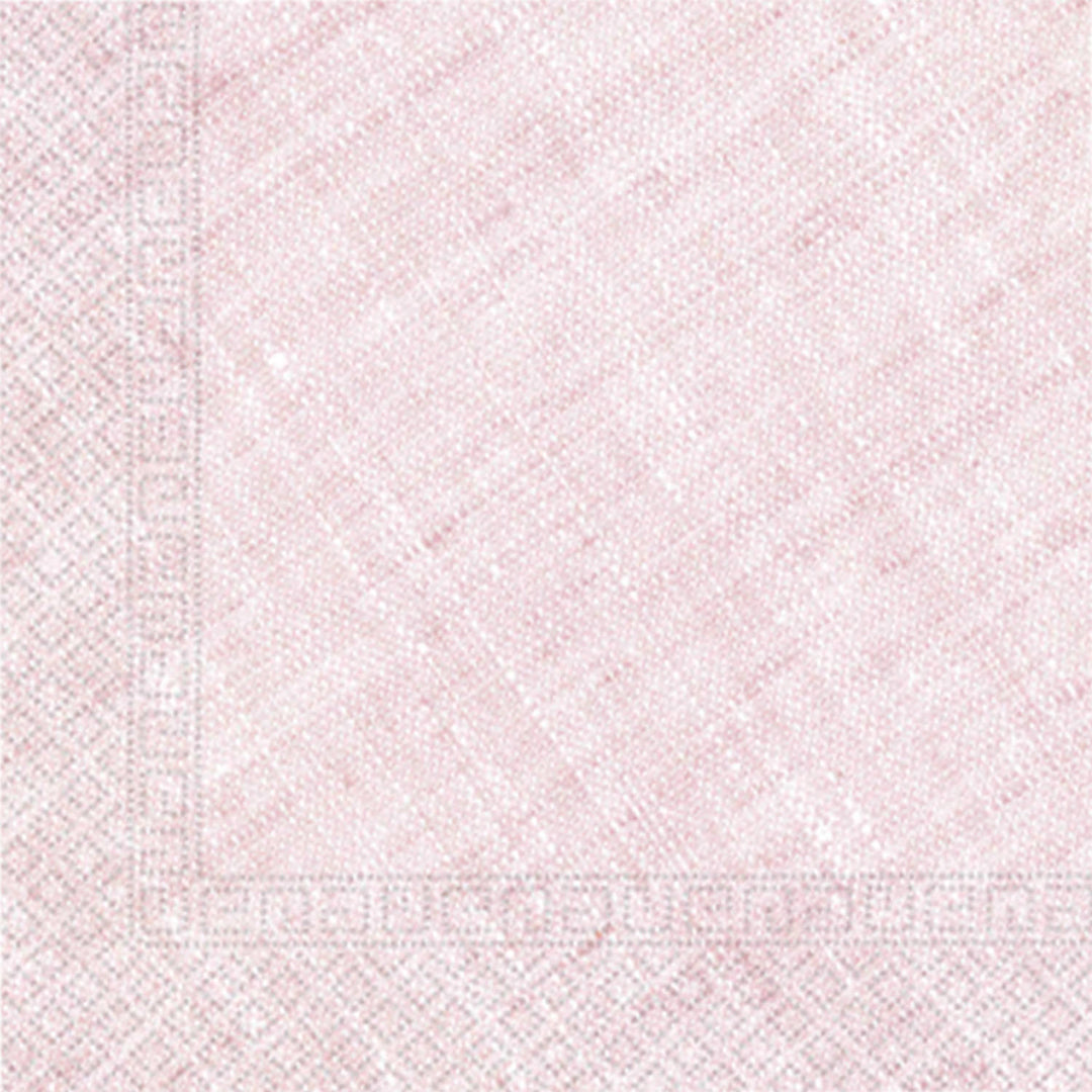 Servietten Pink, 20 Stk., 33x33 cm, kompostierbar