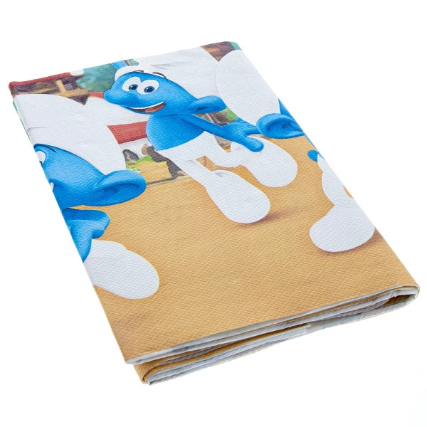 Tischdecke Die Schlümpfe, 120x180cm kinderparties-shop