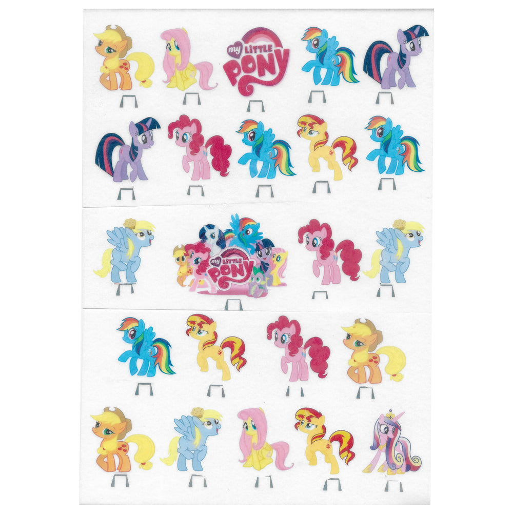 Muffin Deko, My Little Pony, 23Stk, Esspapier