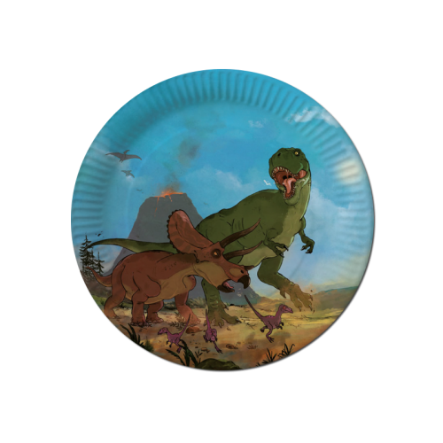 Party Deko Set Dinosaurier, 61 teilig, 8 Kids