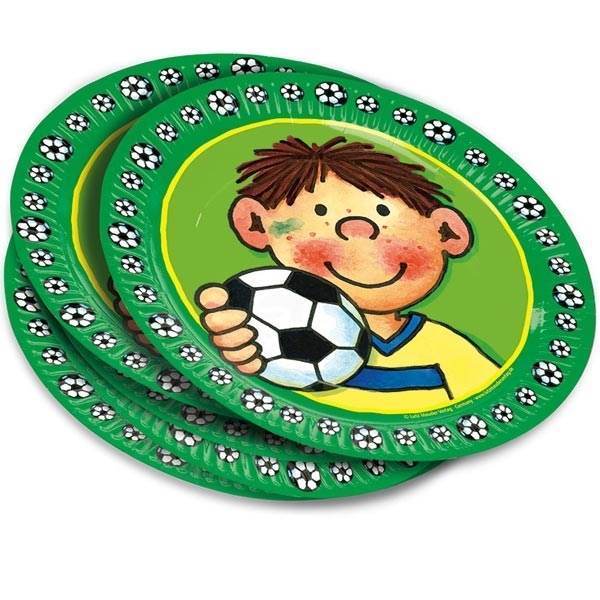 Party Deko Set Fritz Flanke, 8 Kids, 49-teilig, Party Deko Motto-Party am Kindergeburtstag, Geburtstag