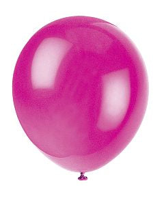 Luftballons, pink, 10er Pack