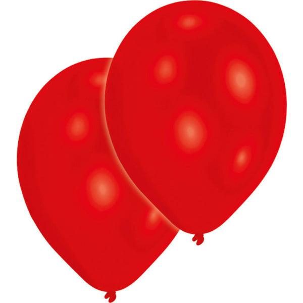 Luftballons, rot, 10er Pack
