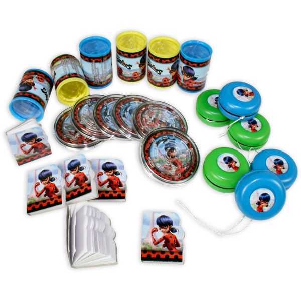 Mitgebsel Set Miraculous, Ladybug, 24-teilig