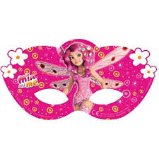 Masken, Mia and Me, 6er Pack, Mitgebsel, Gastgeschenk, Giva-away, Spielzeug, Kindergeburtstag, Motto-Party