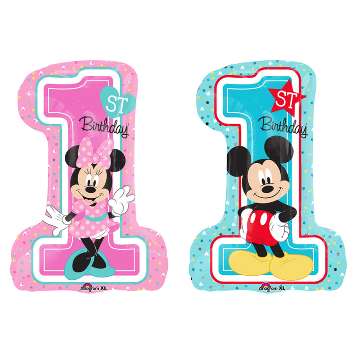 Mickey-Maus-Minnieh-Maus-Zahlenballon-Folienballon-Zahl-1