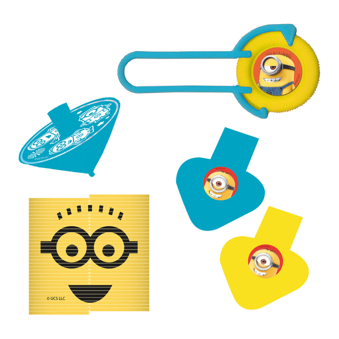 Mitgebsel Set Minions Despicable Me, 24-teilig Gastgeschenke für Kindergeburtstag