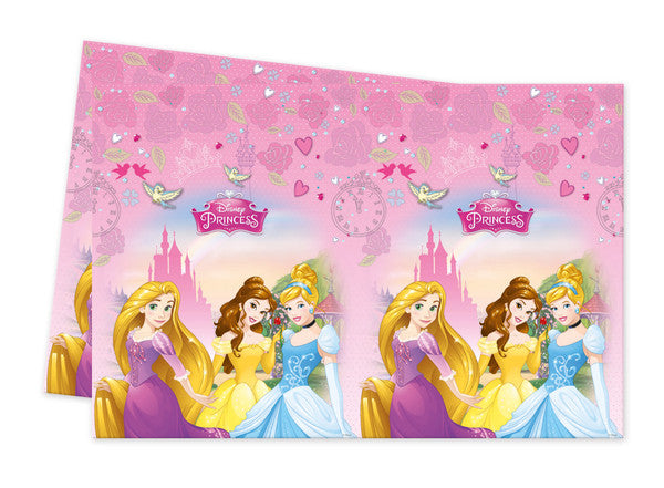 Tischdecke Disney Princess, Princess Dreaming, 1.2x1.8 m, Party Deko Motto-Party am Kindergeburtstag, Geburtstag