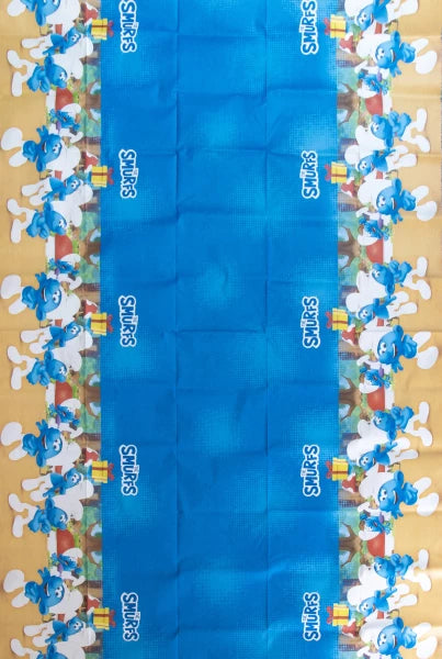 Tischdecke Die Schlümpfe, 120x180cm kinderparties-shop