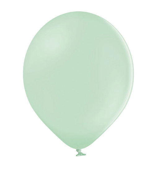 Luftballons, hellgrün, Pastell, 10er Pack
