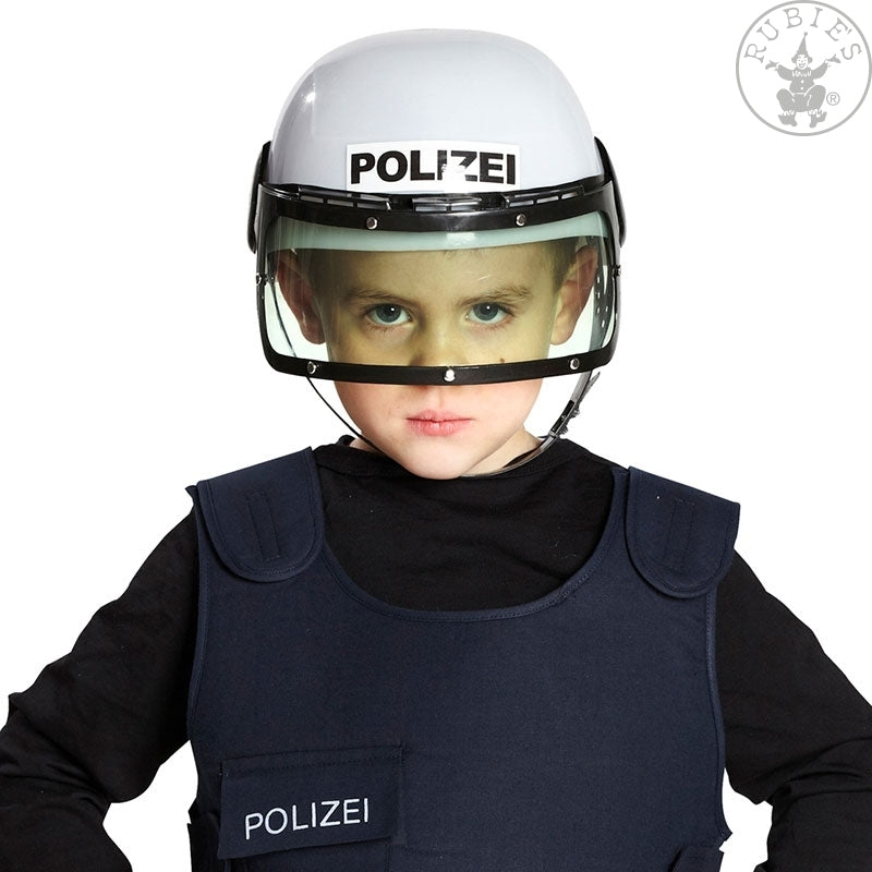 Kostümverleihkiste Verkehrs Polizist, Standard, inkl. Accessoires
