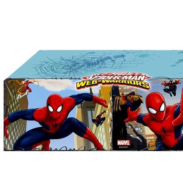 Tischdecke, Spiderman, 120cm×108cm, abwaschbar, Party Deko Motto-Party am Kindergeburtstag, Geburtstag