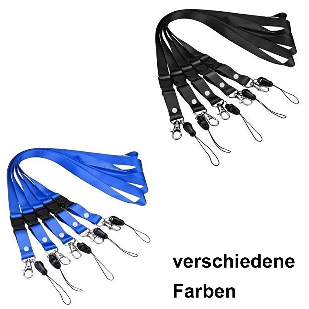 Ausweishalter / Schlüsselband, extra breit, mit Karabiner, versch. Farben, Mitgebsel, Gastgeschenk, Giva-away, Spielzeug, Kindergeburtstag, Motto-Party