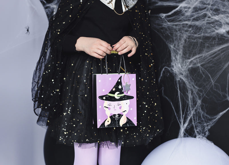 Hexen Partytüte, Halloween, Papier, 1 Stk. kinderparties-shop
