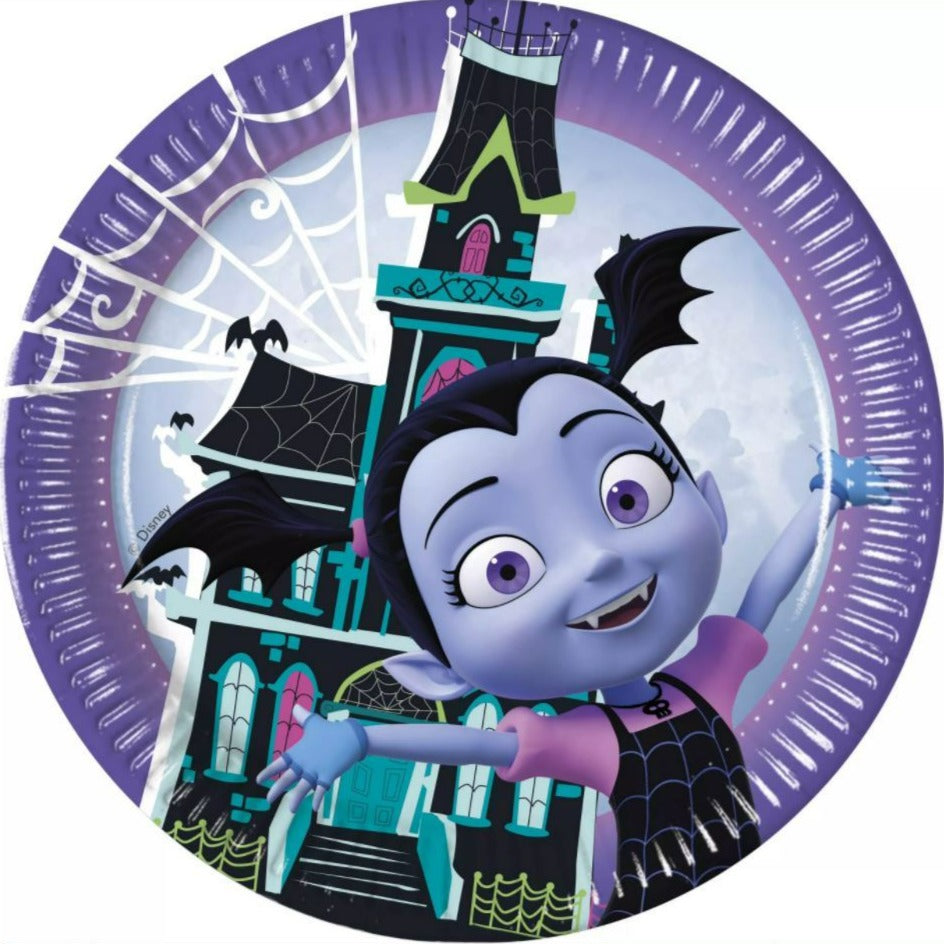Party Teller Vampirina, 8er Pack, 23 cm