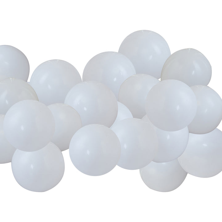 Mosaik Ballone - ideal zum Befüllung von Zahlenrahmen - 40er Pack, versch. Farben kinderparties-shop