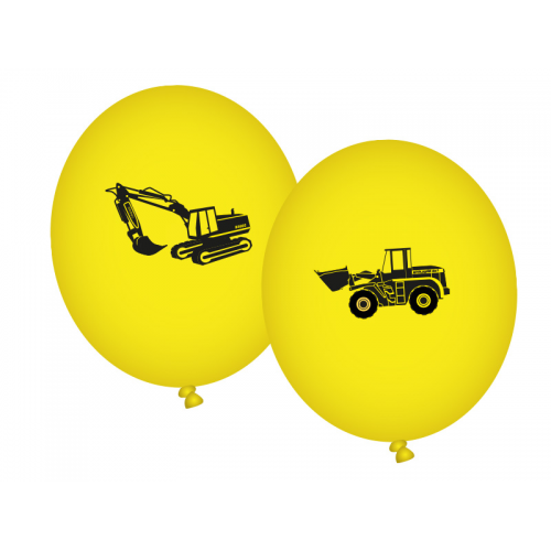 Luftballons, Baustelle, 8er Pack