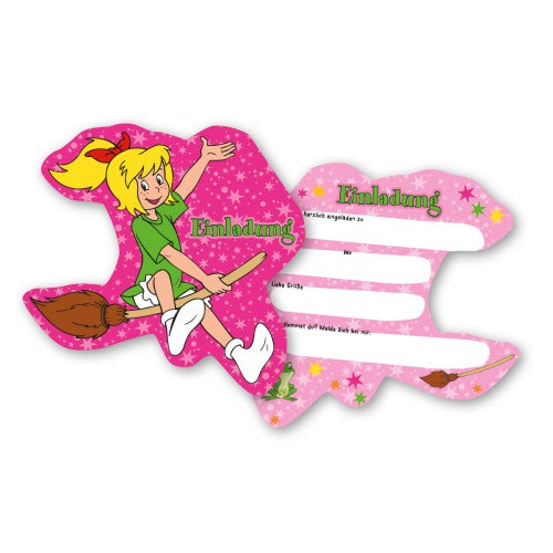 Party Deko Set Bibi Blocksberg, für 8 Kinder kinderparties-shop