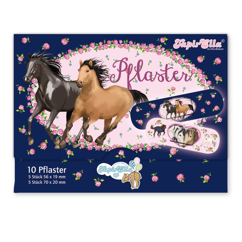 Kinderpflaster, Pferd, 10er Pack