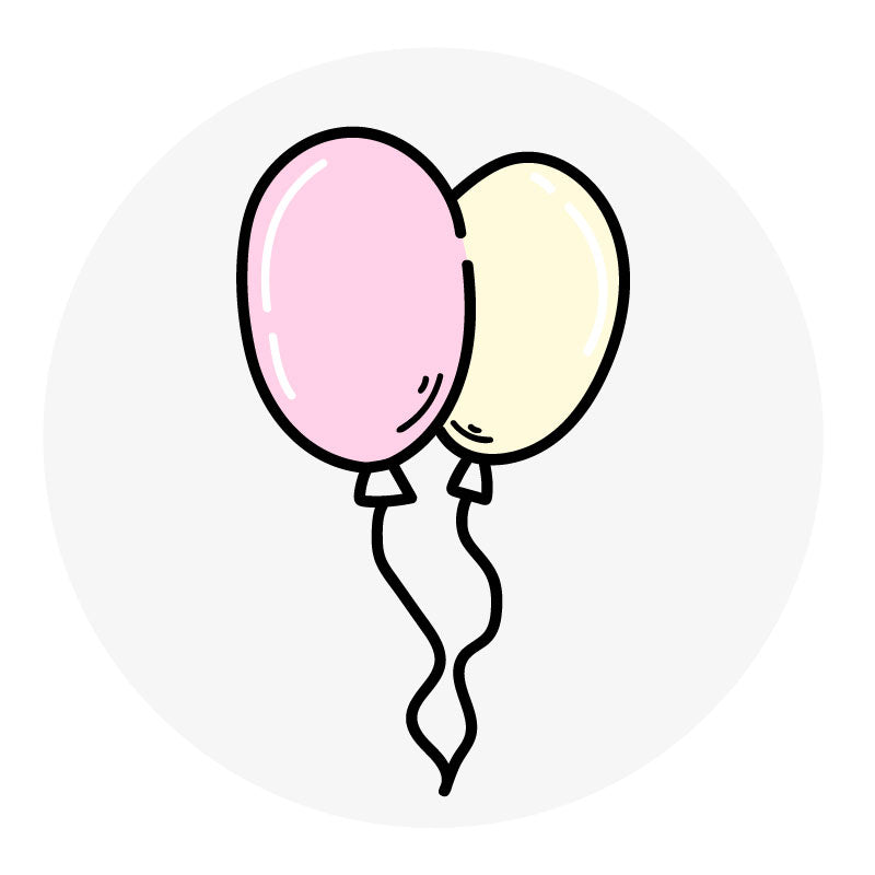 Ballons-Geburtstag-Luftballons-Kollektion