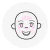 Maquillage du visage / tatouages faciaux / autocollants pour les ongles, etc.