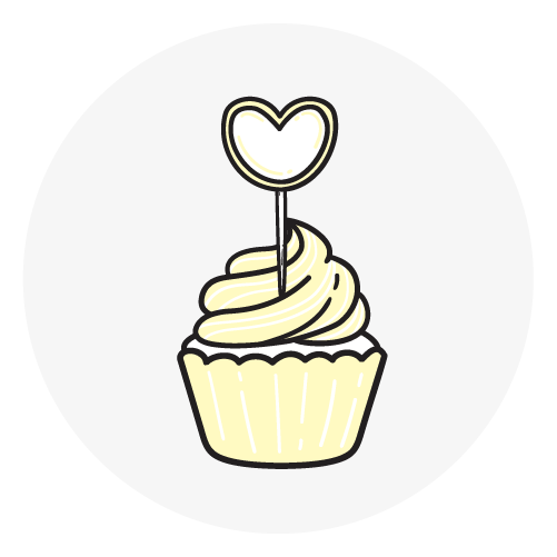 Muffin Deko