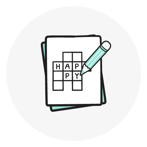 Mal- und Rätselblock