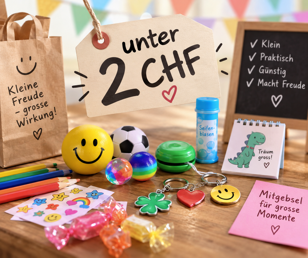 Adventskalenderfüllungen unter 2 CHF pro Geschenkli