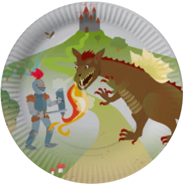 Drachen Pary am Kindergeburtstag