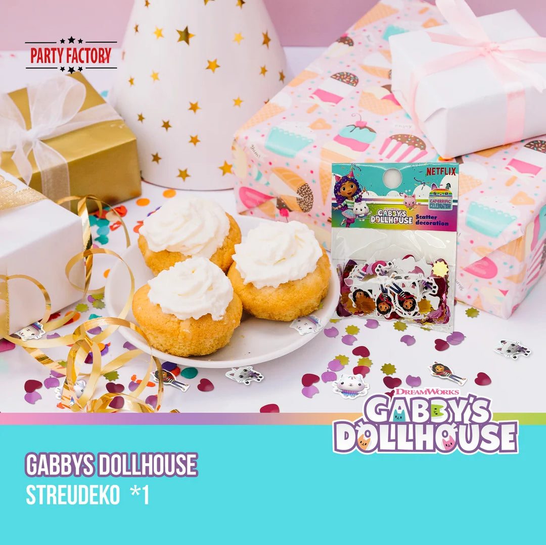 Gabby's Dollhouse Konfetti, Tischdeko, 14g