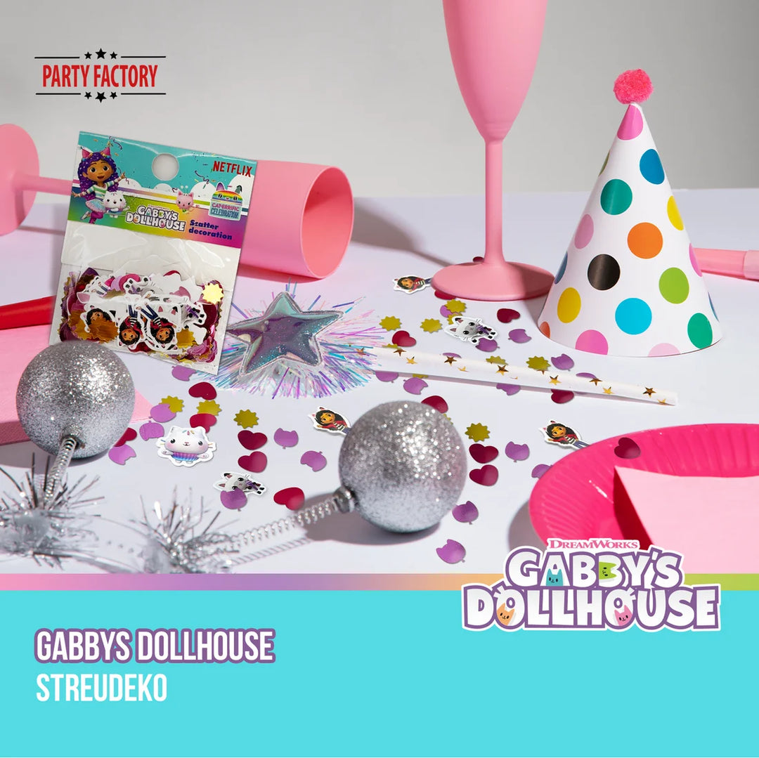 Gabby's Dollhouse Konfetti, Tischdeko, 14g