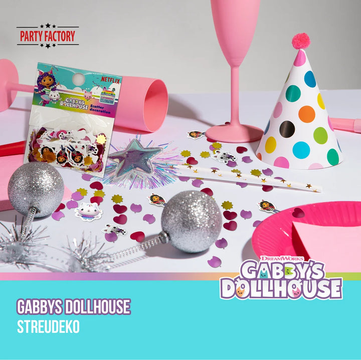 Gabby's Dollhouse Konfetti, Tischdeko, 14g