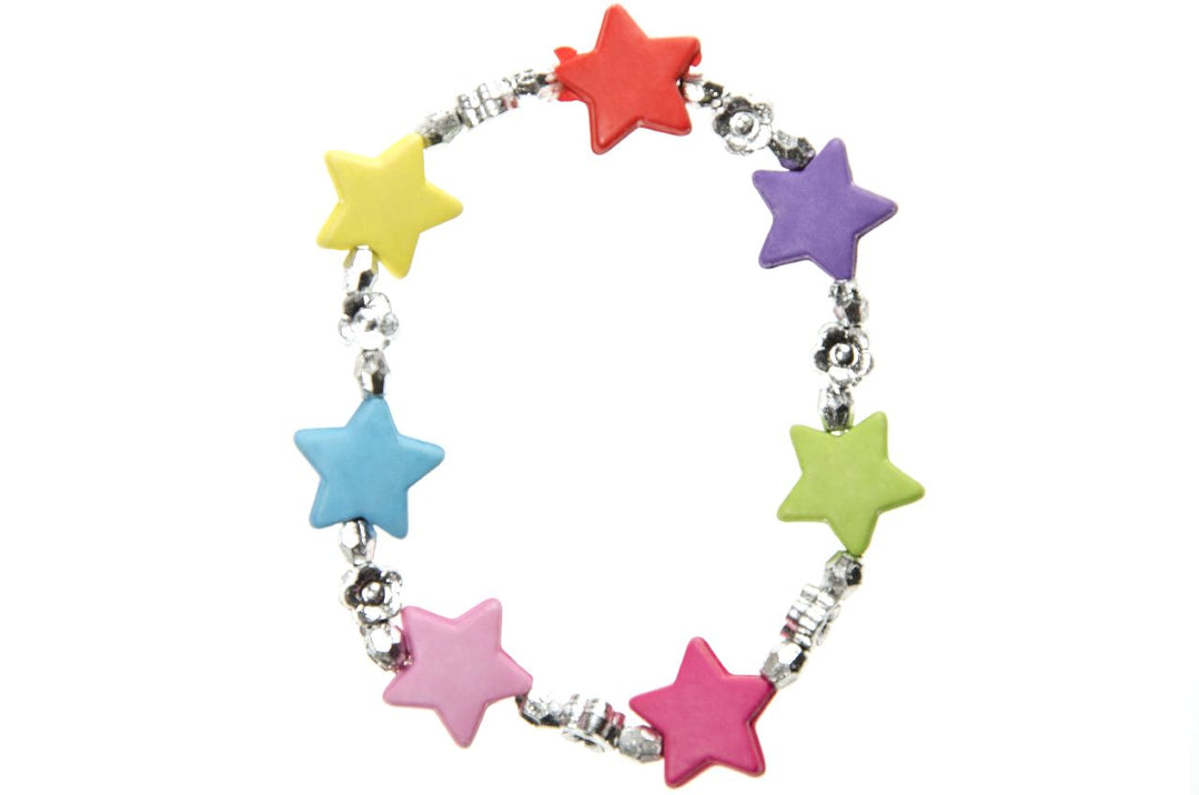 Armband Herz / Stern, Party Favor, 1 Stk. kinderparties-shop