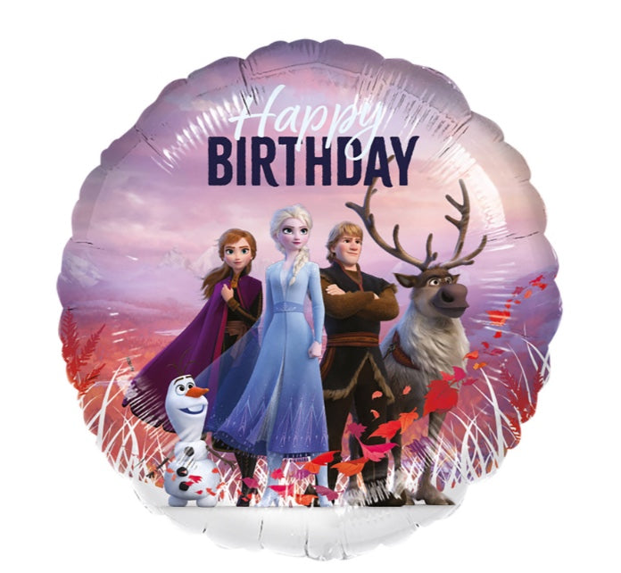 Folienballon-Frozen-Happy-Birthday-Ø-45-cm