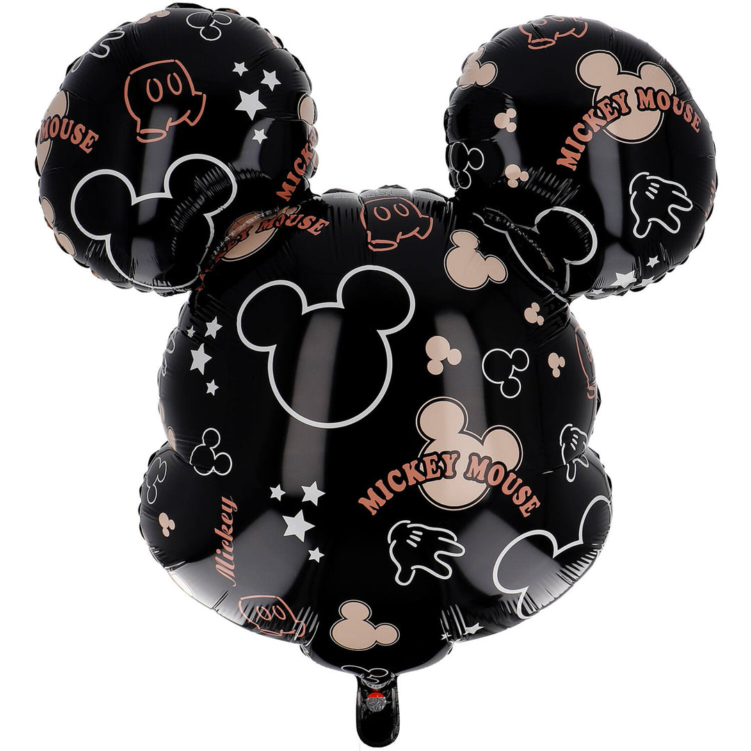 Mickey-Mouse-Folienballon-doppelseitig-60-x-58-cm-Vorderseite:-Mickey-Hinterseite:-Schwarz-+-Logo
