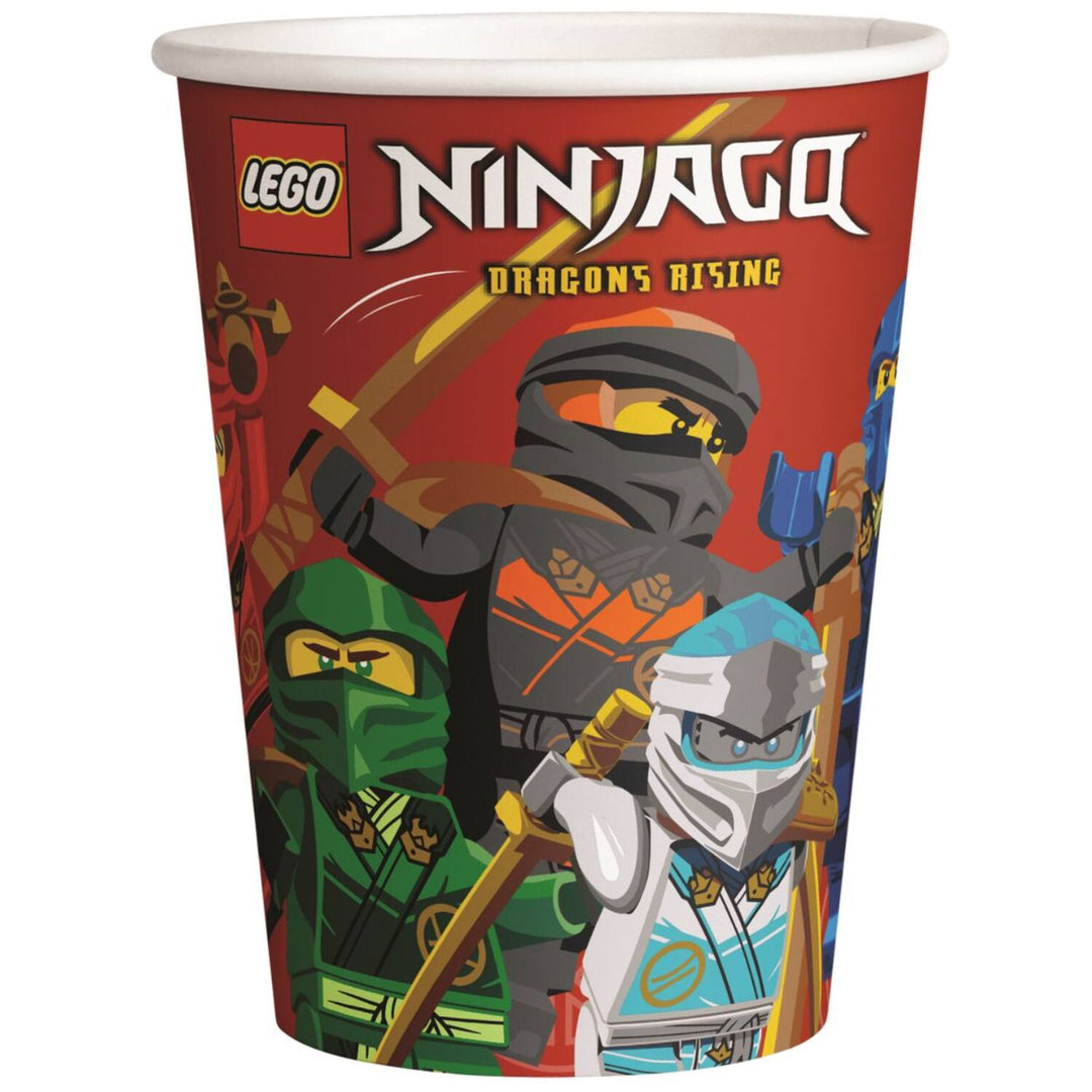 Partybecher Lego Ninjago Dragon's Rising, 8 Stück