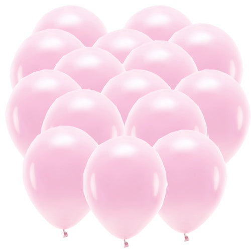 Superpack Luftballons Eco, pastell rosa, 30 cm, 100er Pack