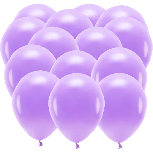Superpack Luftballons Eco, pastell violett/flieder, 30 cm, 100er Pack